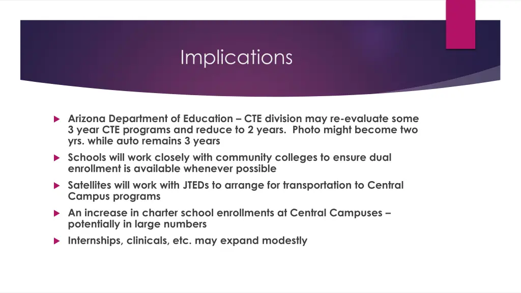 implications 4
