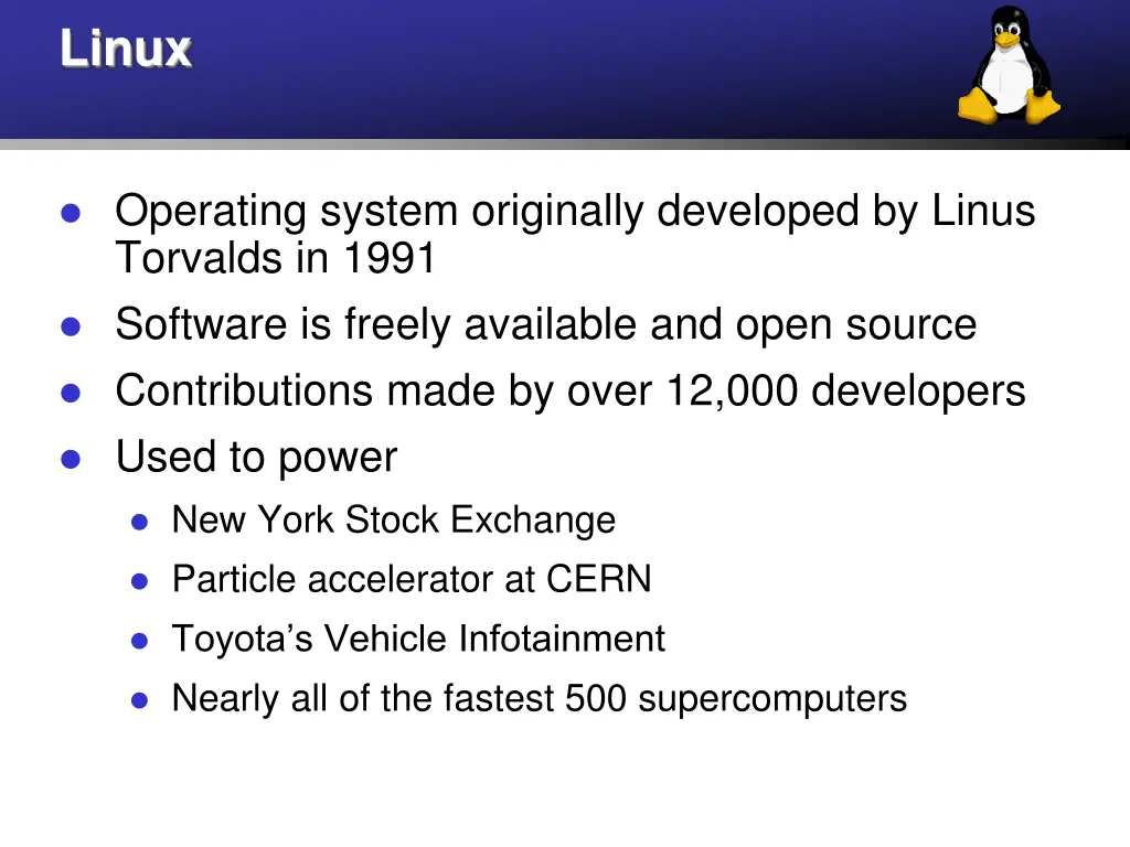 linux