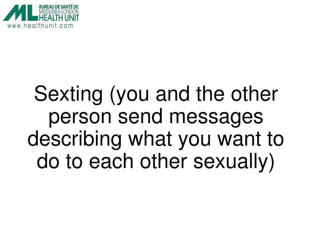 sexting you and the other person send messages