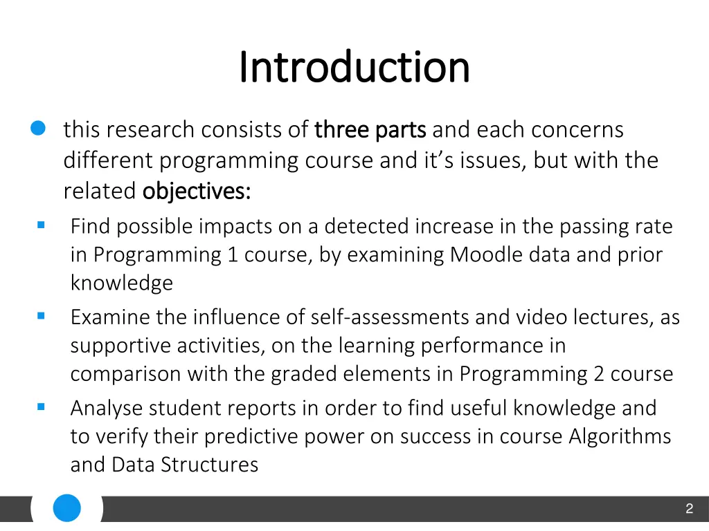 introduction introduction