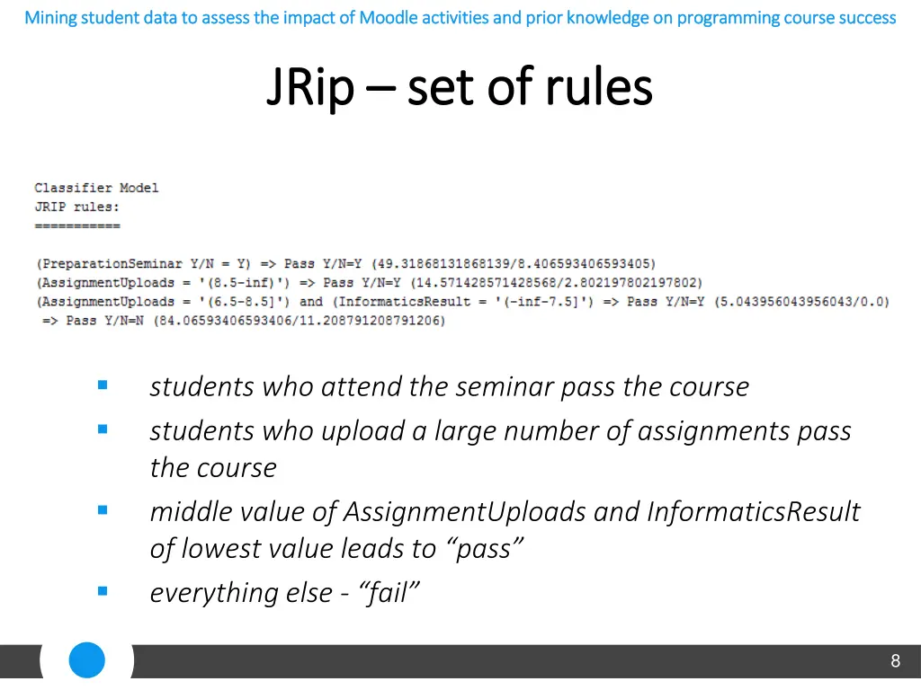 mining miningstudent data to student data 4