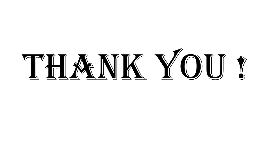 thank you
