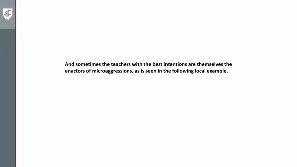 and sometimes the teachers with the best