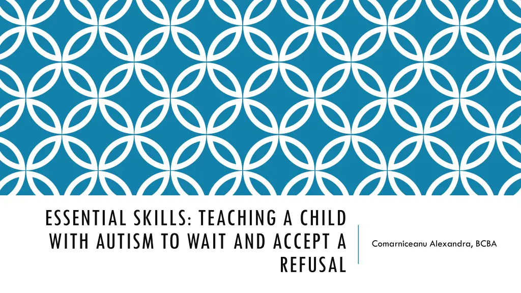 essential skills teaching a child with autism