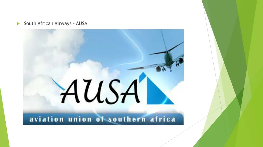 south african airways ausa