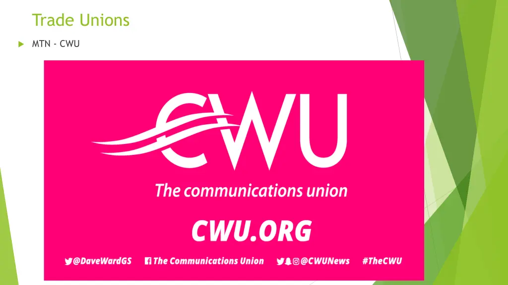 trade unions