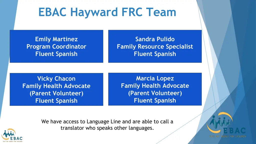 ebac hayward frc team