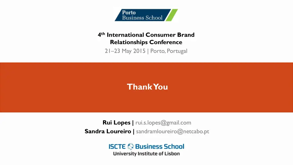 4 th international consumer brand relationships 1