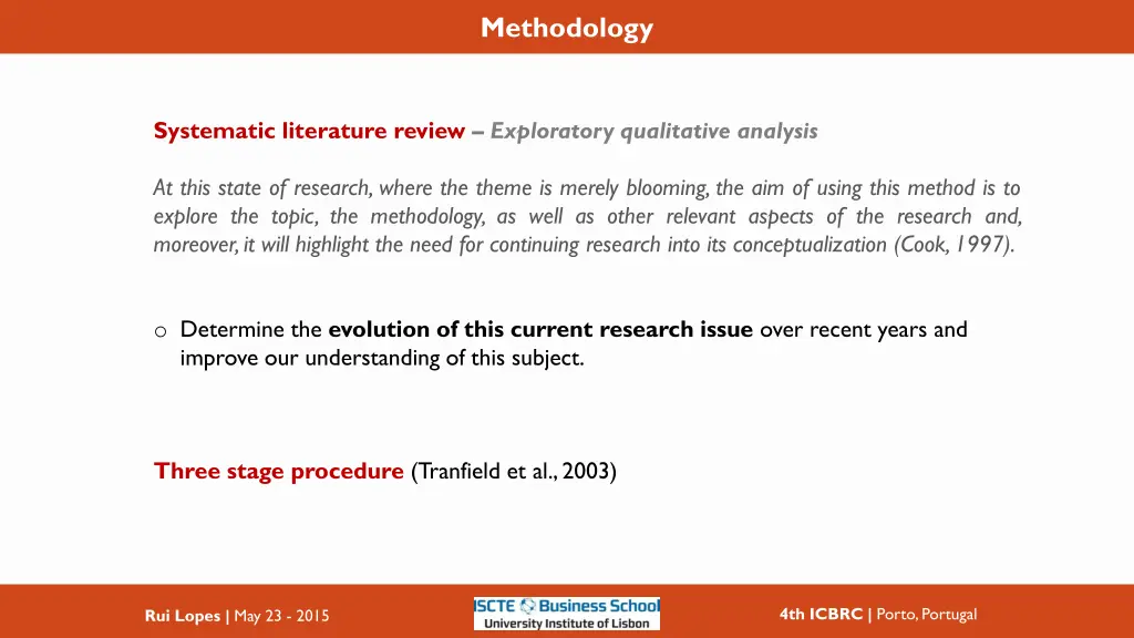 methodology