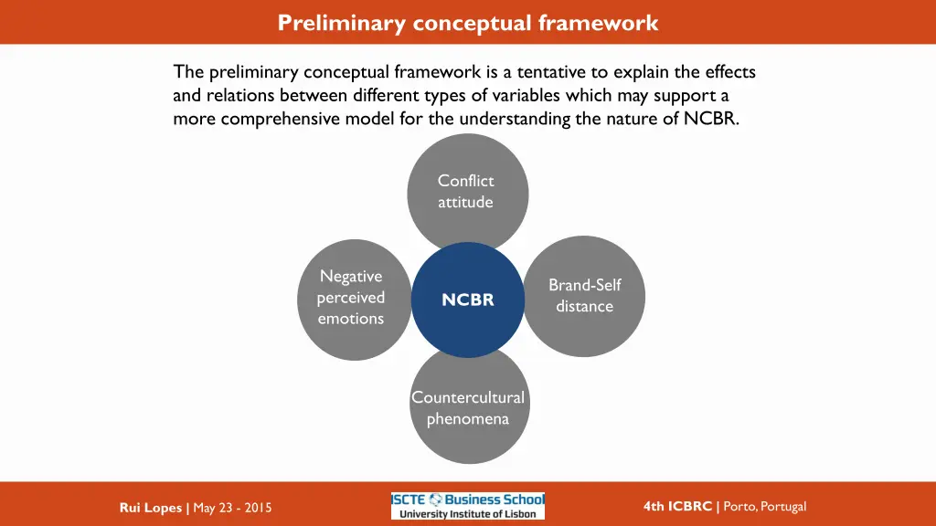 preliminary conceptual framework