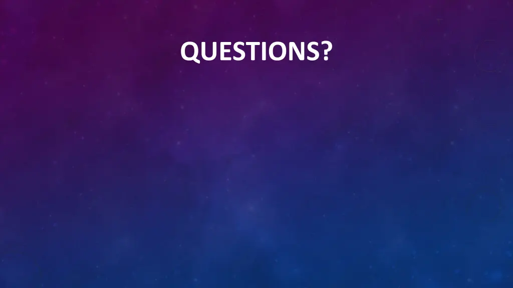 questions