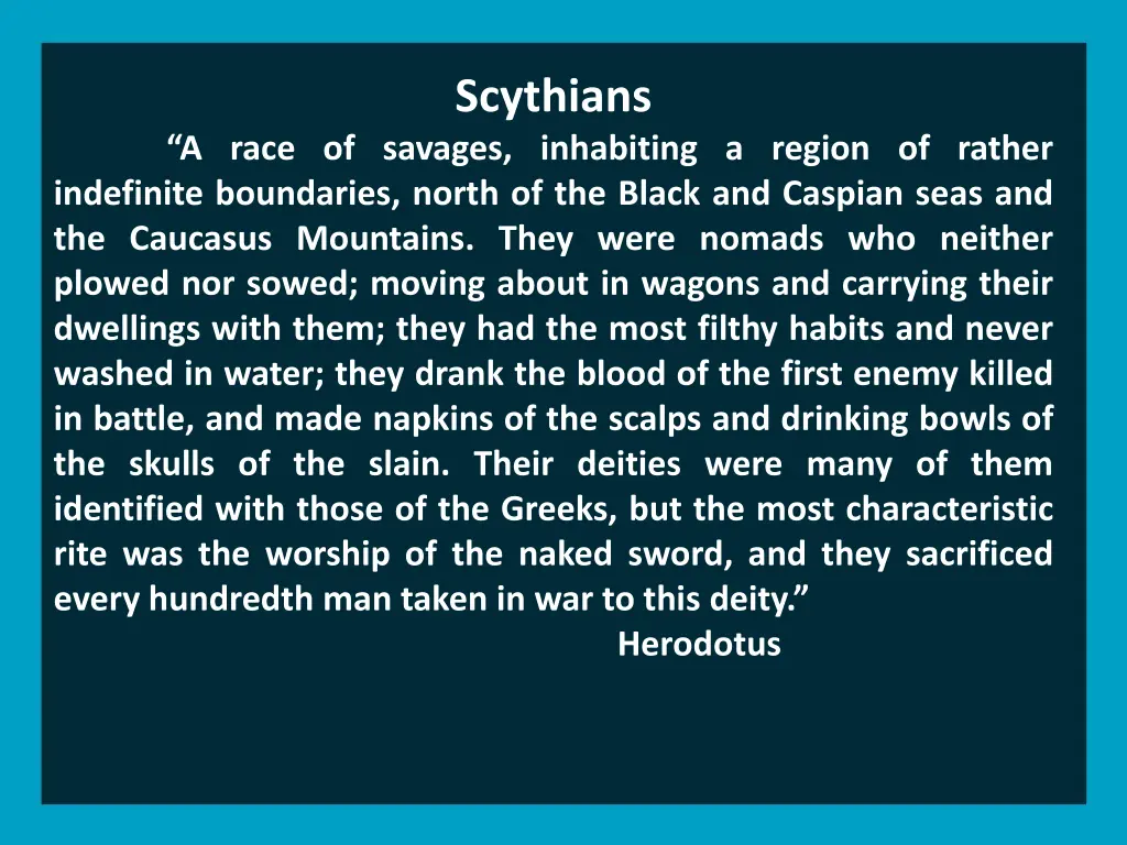 scythians