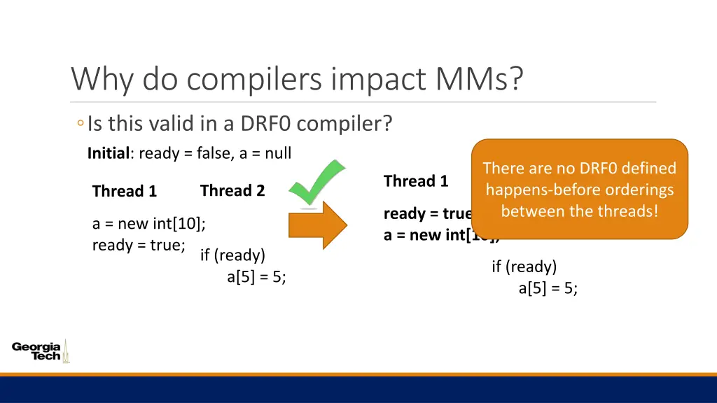 why do compilers impact mms 5
