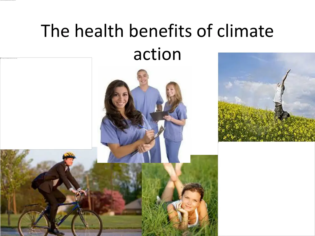 the health benefits of climate action