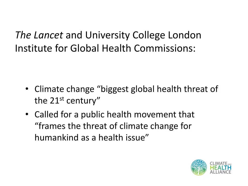 the lancet and university college london