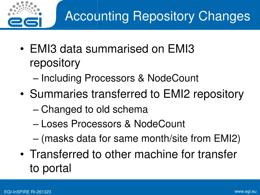 accounting repository changes 1