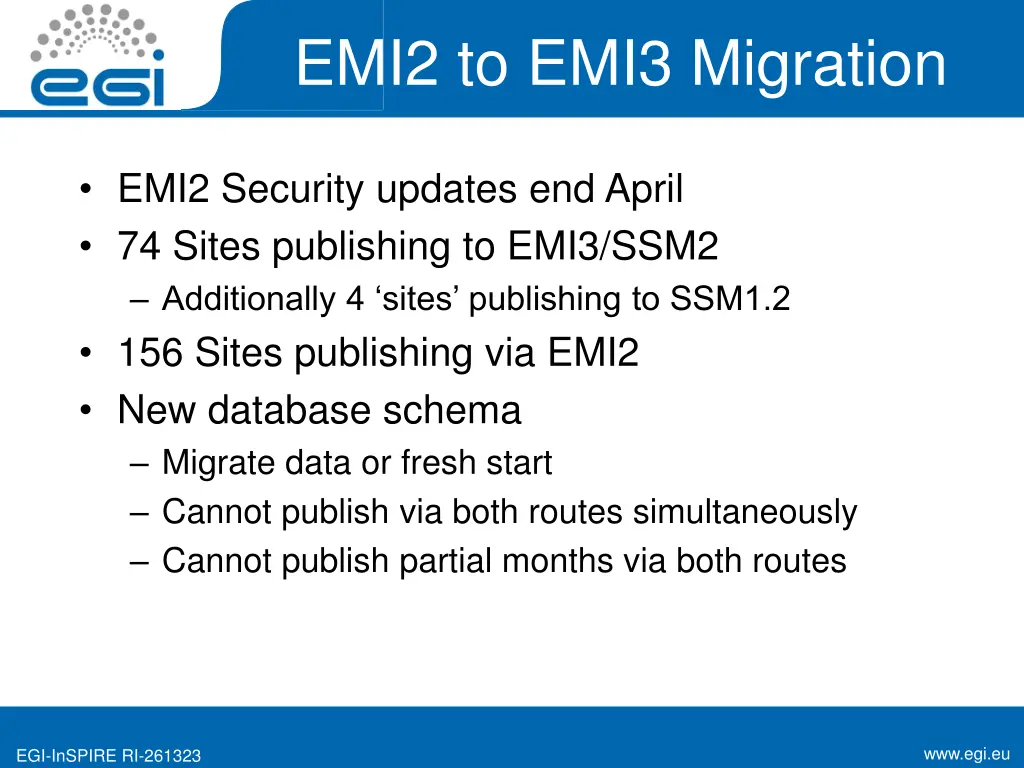 emi2 to emi3 migration