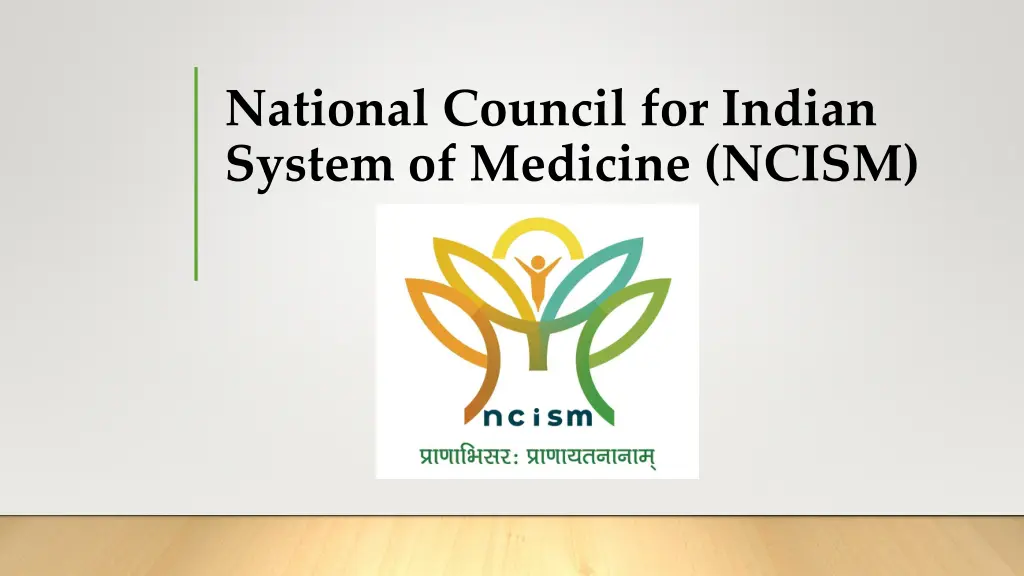 national council for indian system of medicine