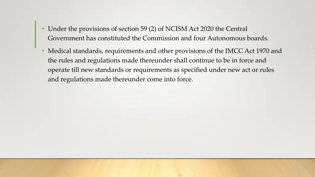 under the provisions of section 59 2 of ncism