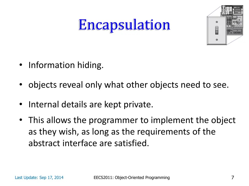 encapsulation
