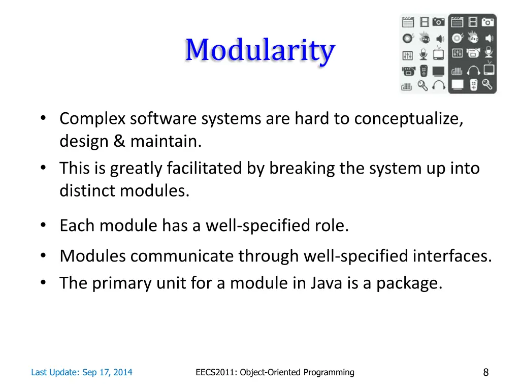 modularity