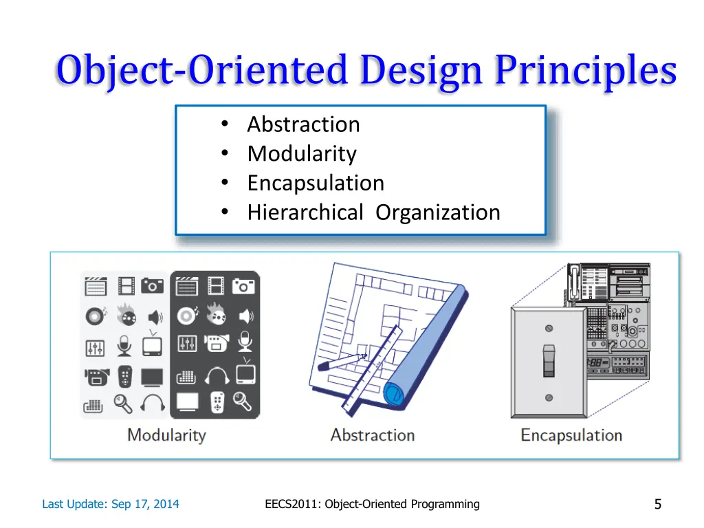 object oriented design principles