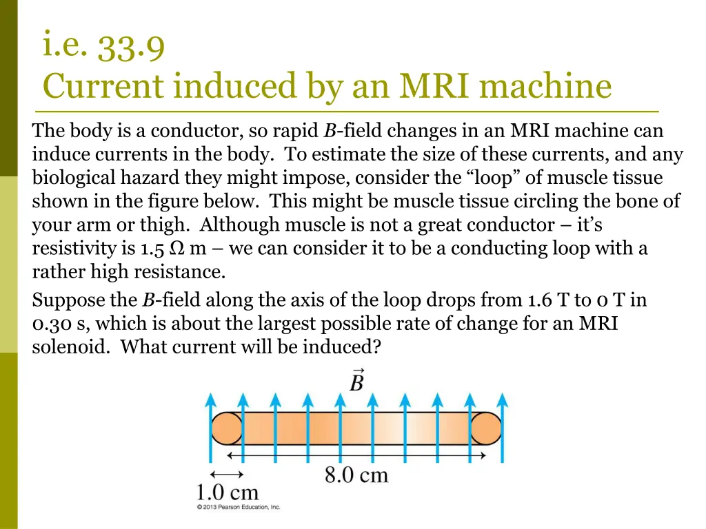 i e 33 9 current induced by an mri machine
