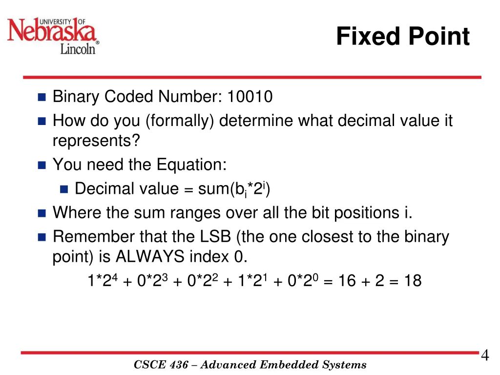 fixed point 1