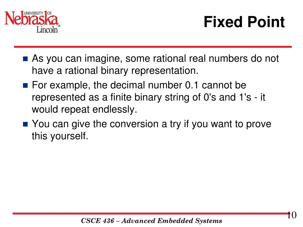 fixed point 5