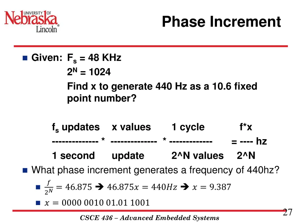 phase increment 4