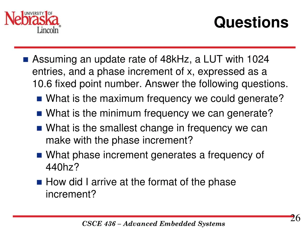 questions 1
