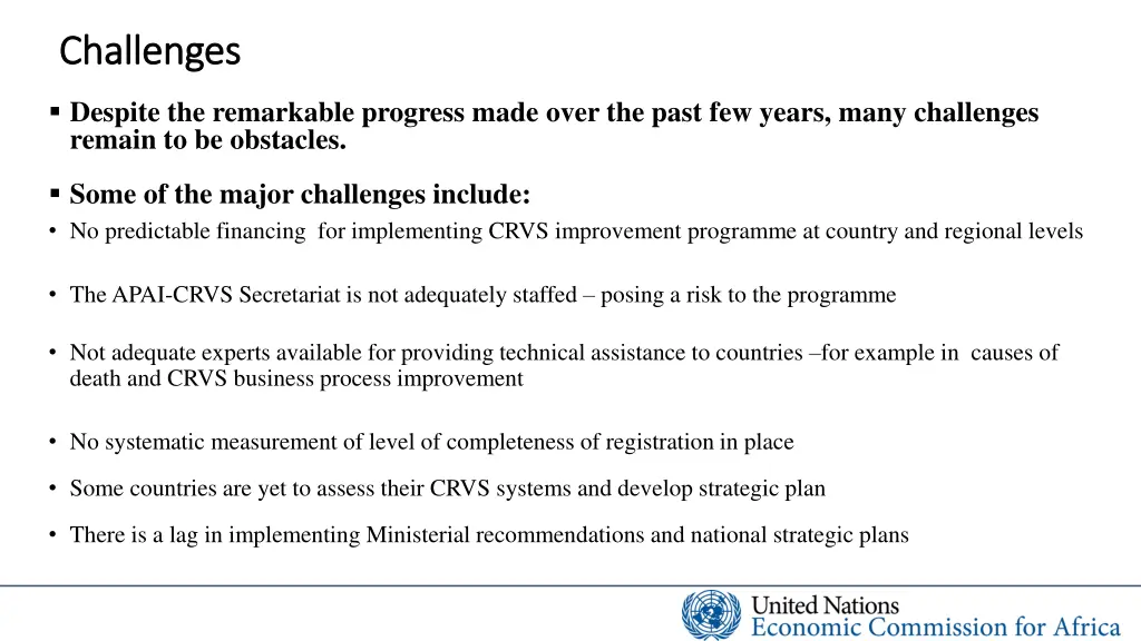 challenges challenges