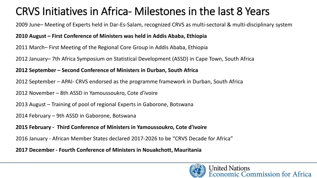 crvs initiatives crvs initiatives in