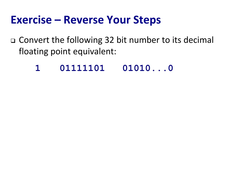 exercise reverse your steps