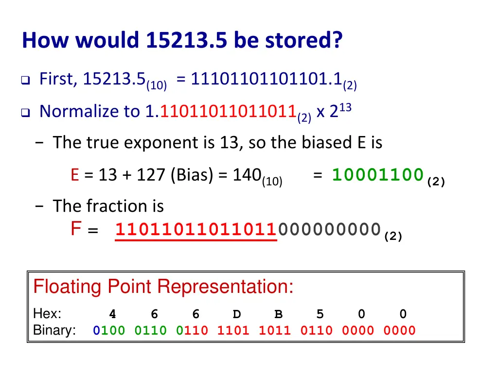how would 15213 5 be stored