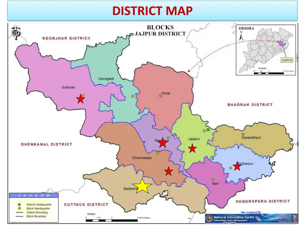 district map