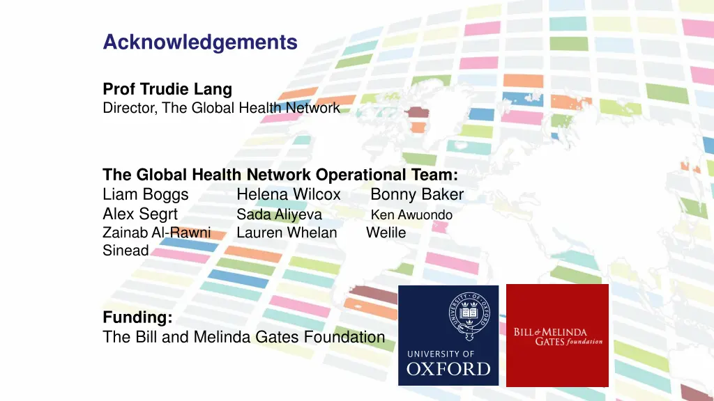 acknowledgements