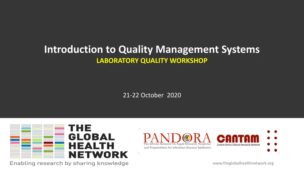 introduction to quality management systems
