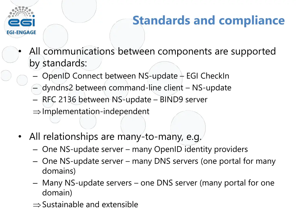 standards and compliance