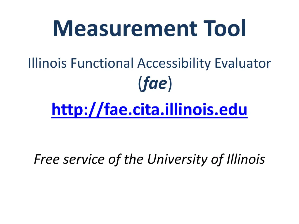 measurement tool
