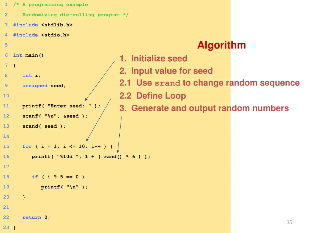 1 a programming example