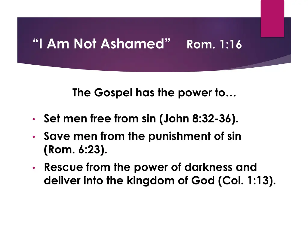 i am not ashamed rom 1 16 1