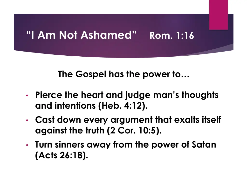 i am not ashamed rom 1 16