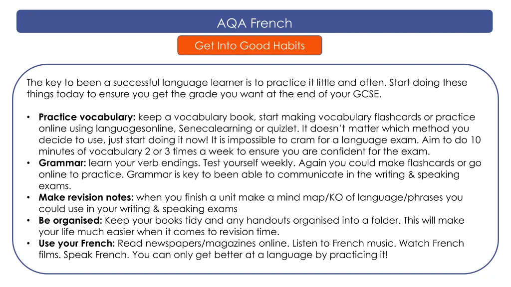 aqa french 4