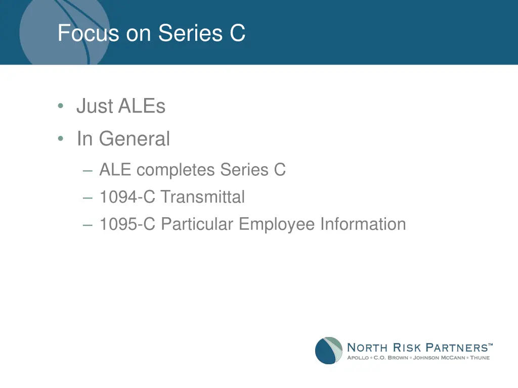 focus on series c