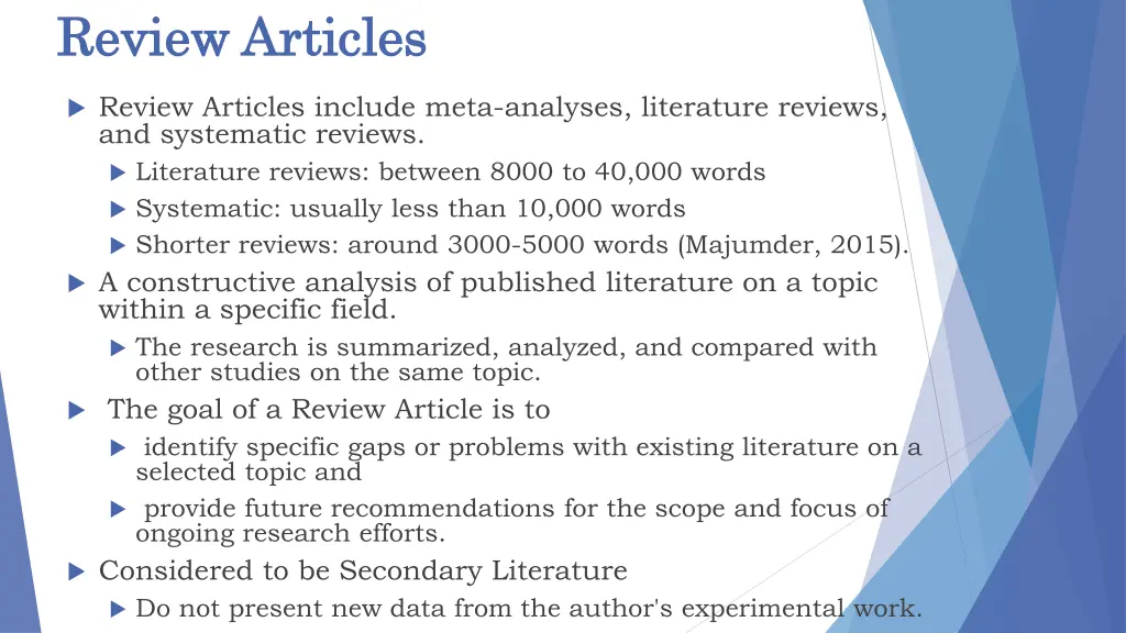 review articles review articles