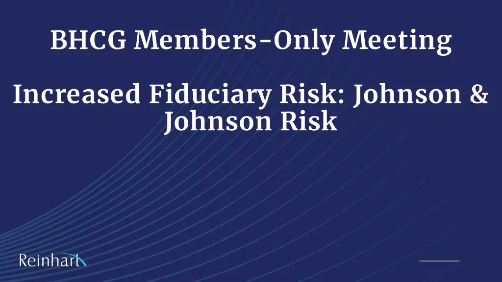 bhcg members only meeting