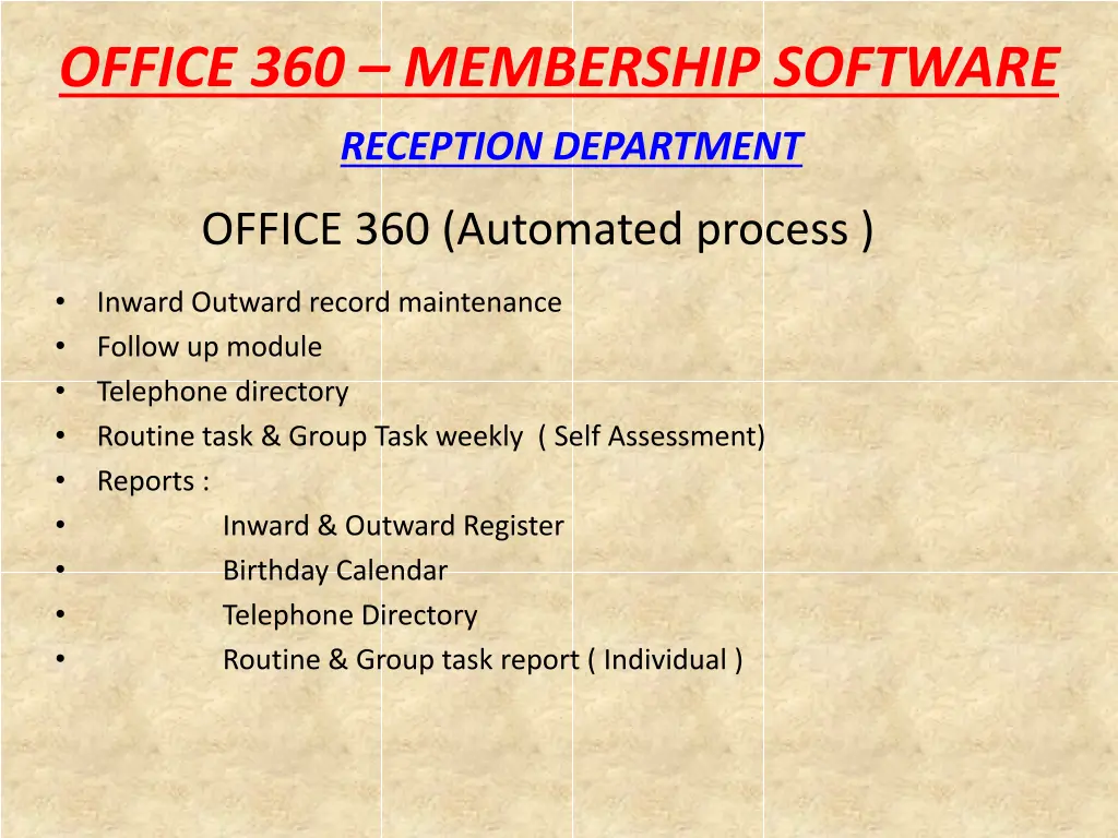 office 360 membership software 4