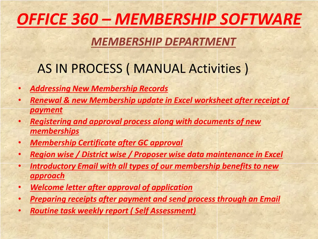office 360 membership software 7