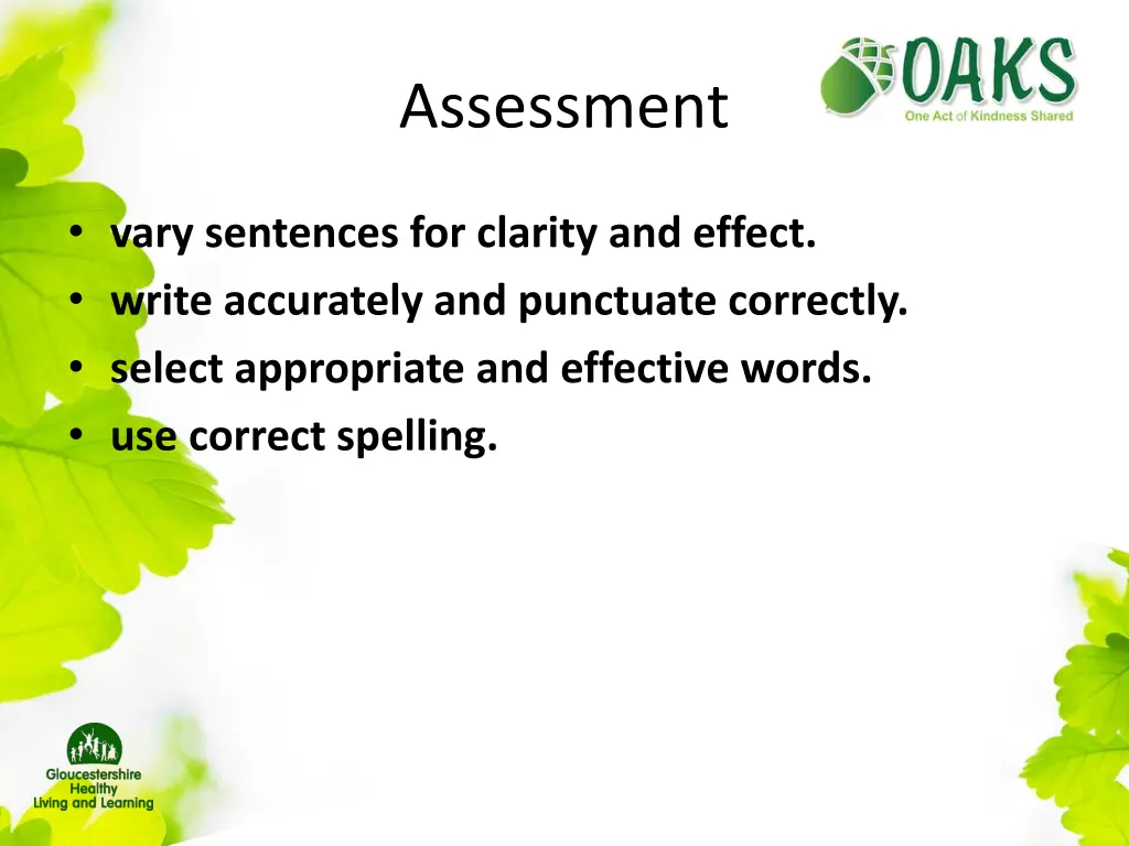 assessment